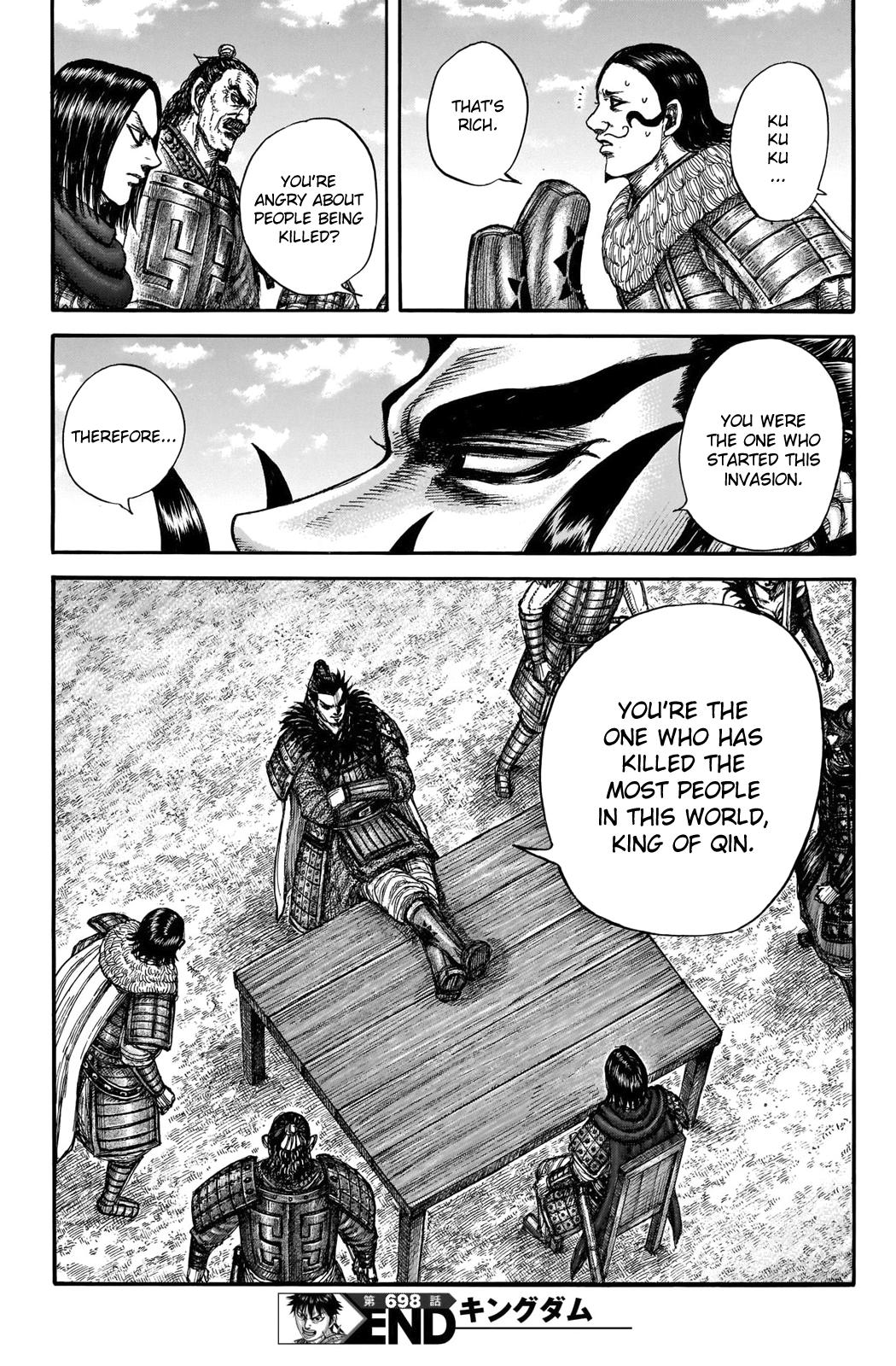Kingdom Chapter 698 — page 19