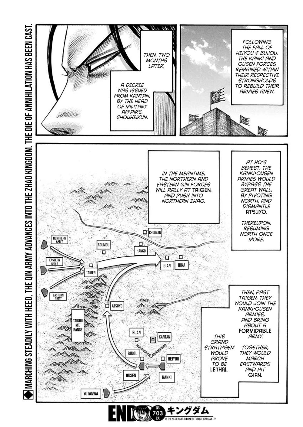 Kingdom Chapter 703 — page 19