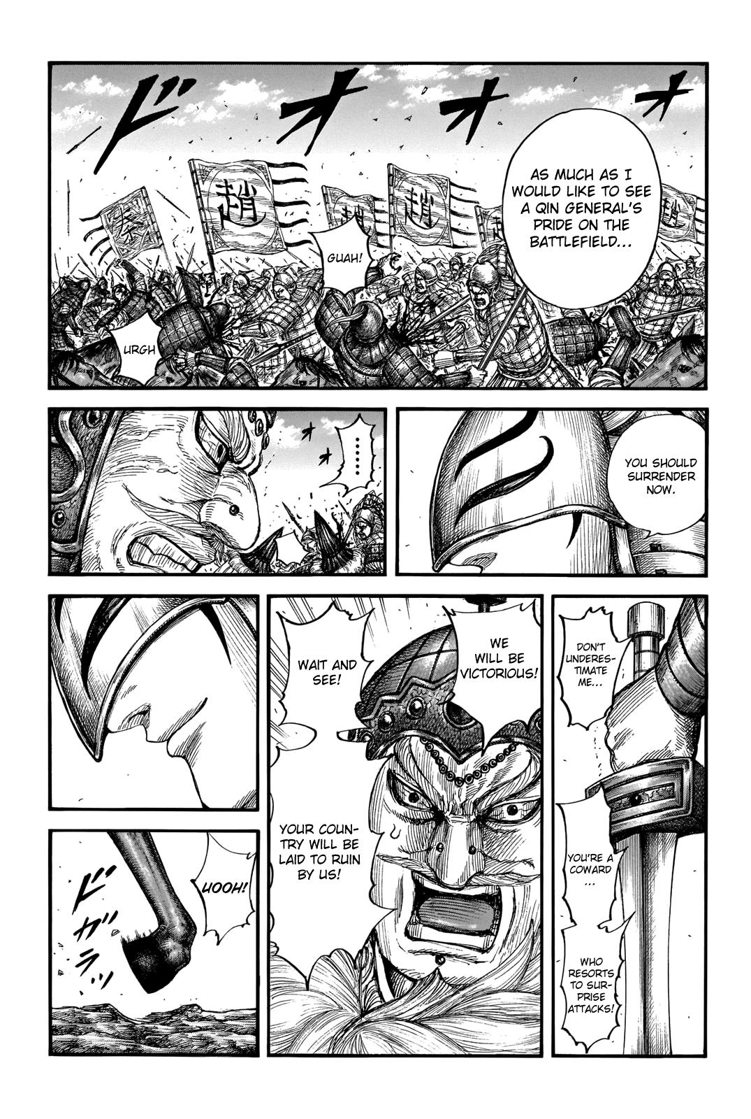 Kingdom Chapter 711 — page 1