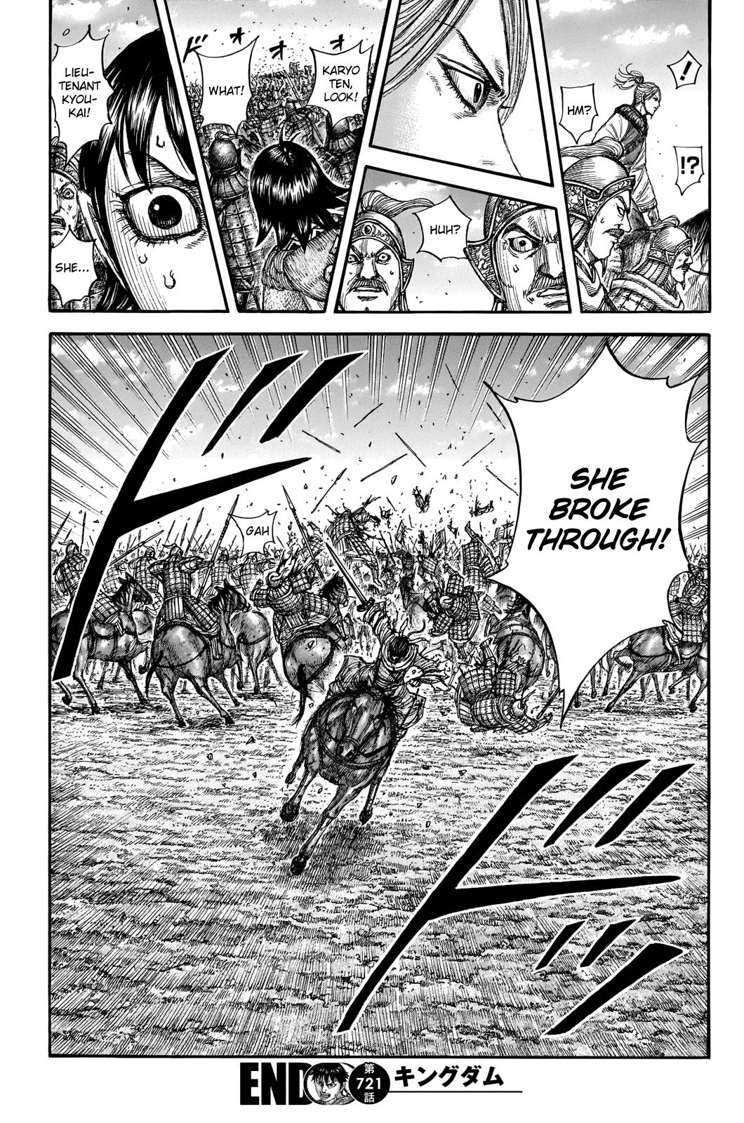 Kingdom Chapter 721 — page 19