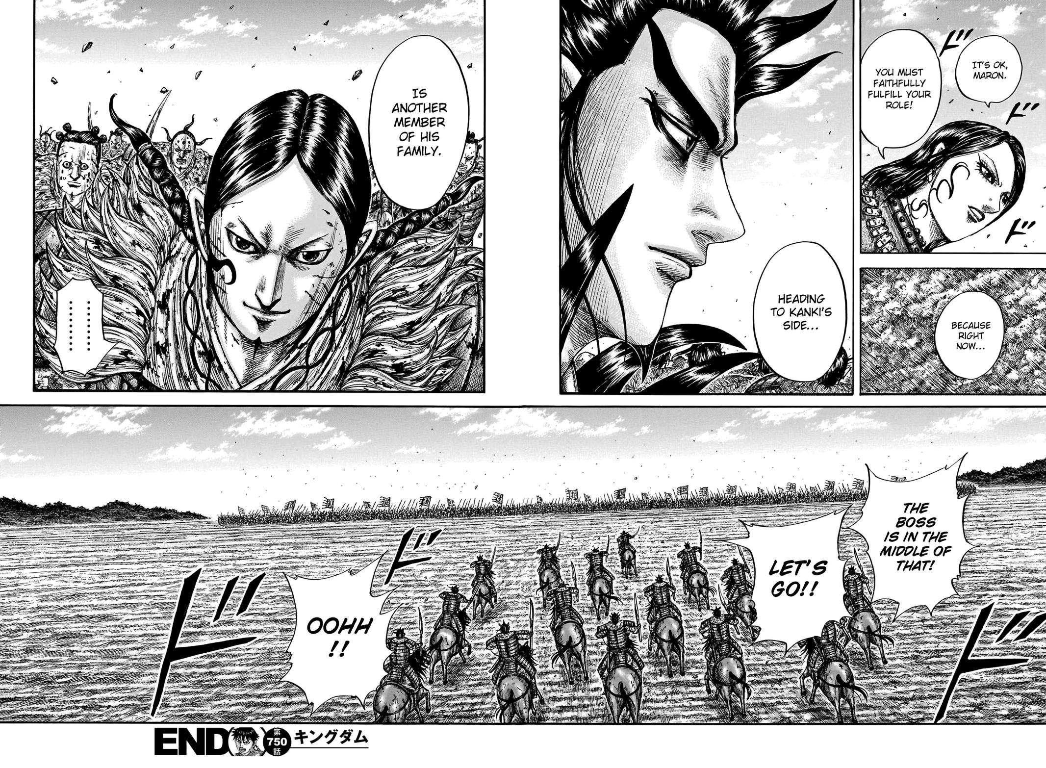 Kingdom Chapter 750 — page 19
