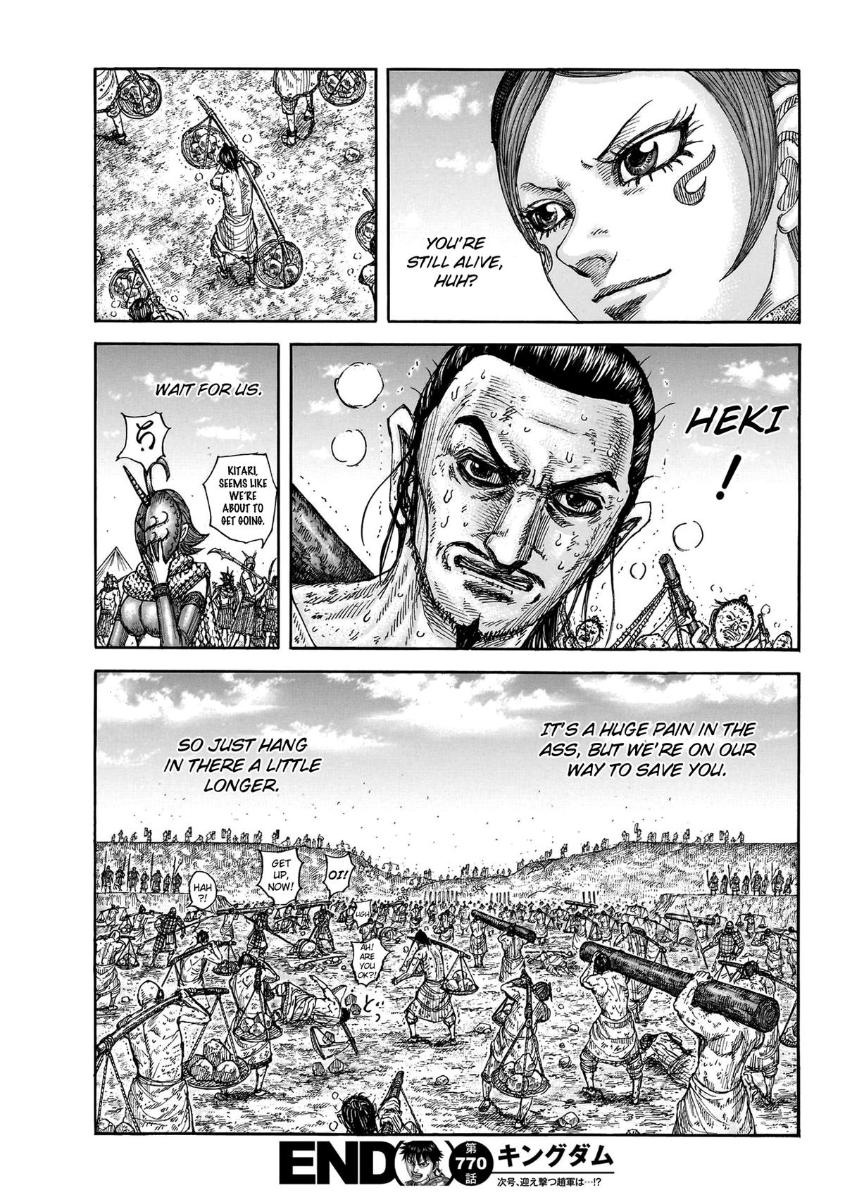 Kingdom Chapter 770 — page 18
