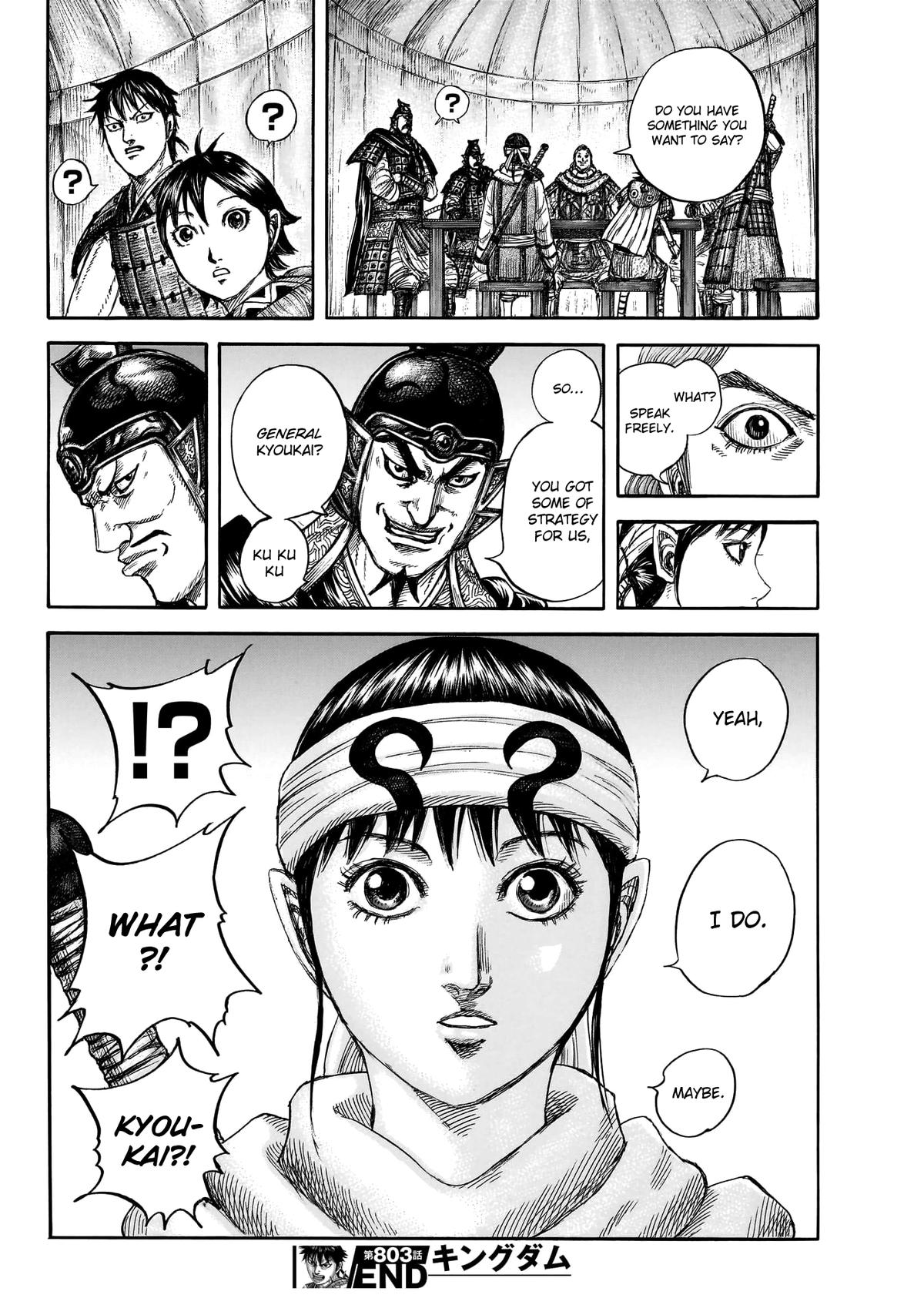 Kingdom Chapter 803 — page 19