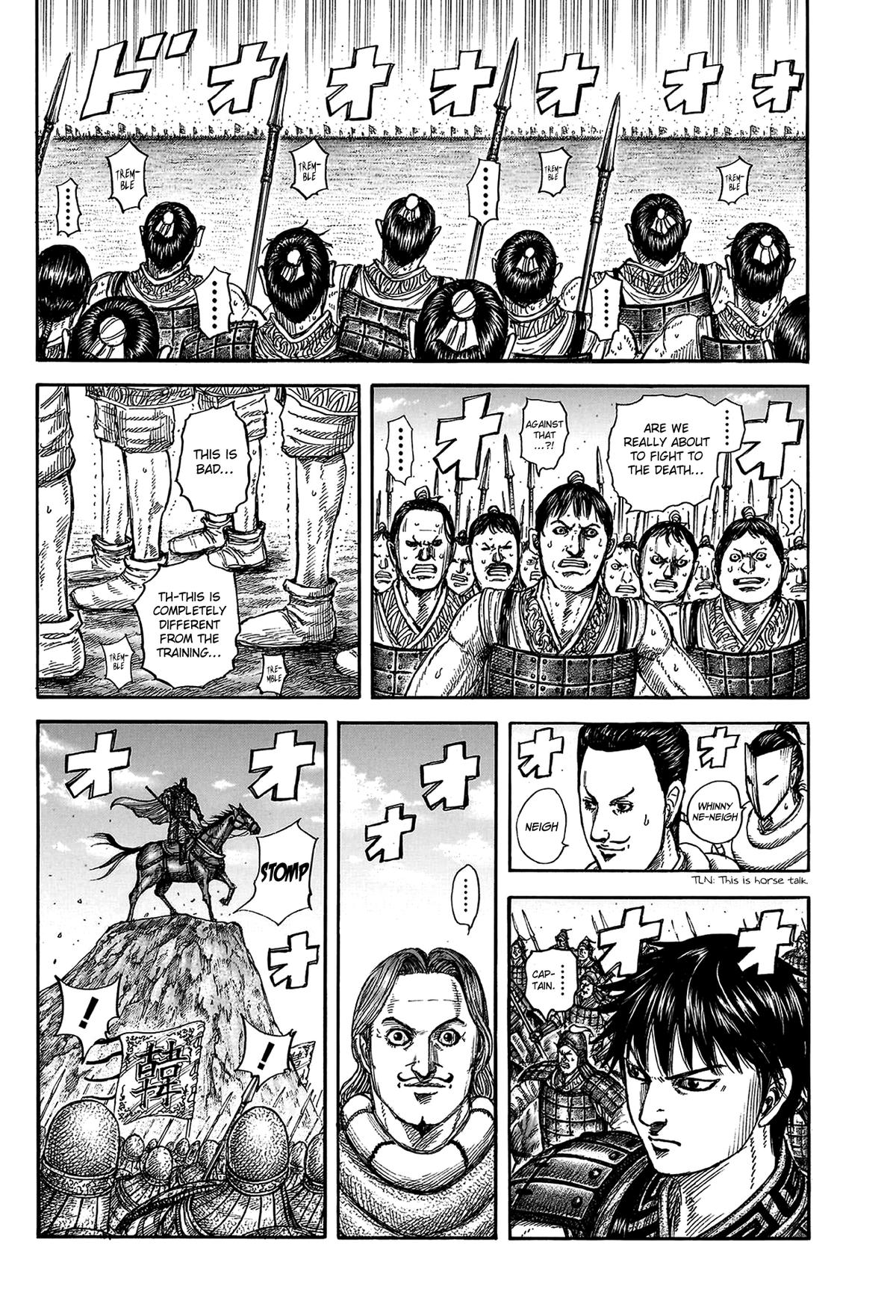 Kingdom Chapter 816 — page 2