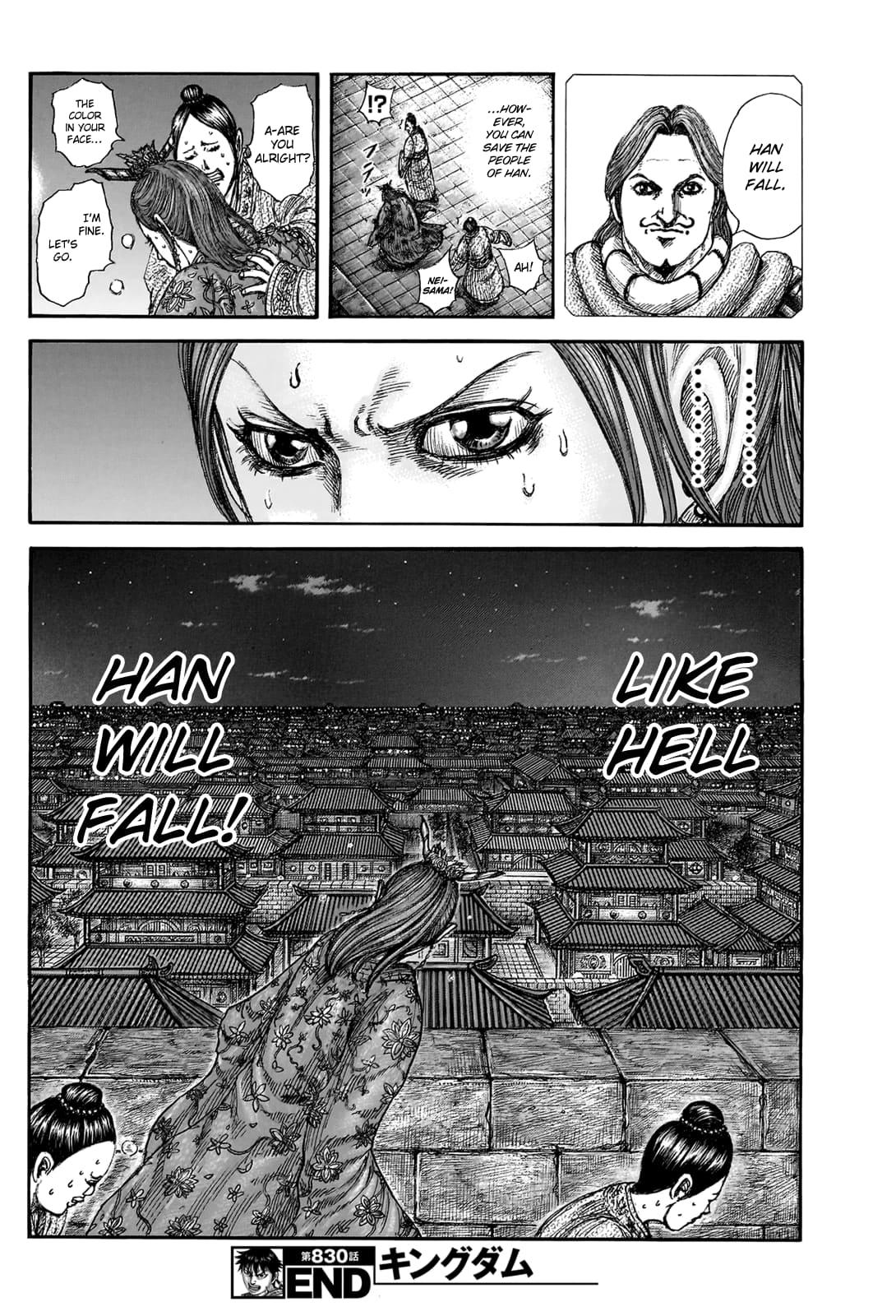 Kingdom Chapter 830 — page 18