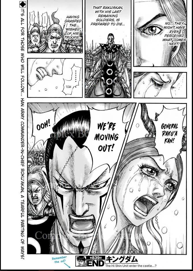 Kingdom Chapter 839 — page 19