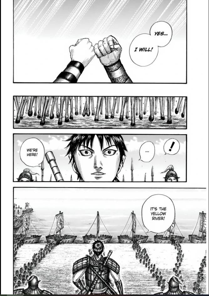 Kingdom Chapter 850 — page 8