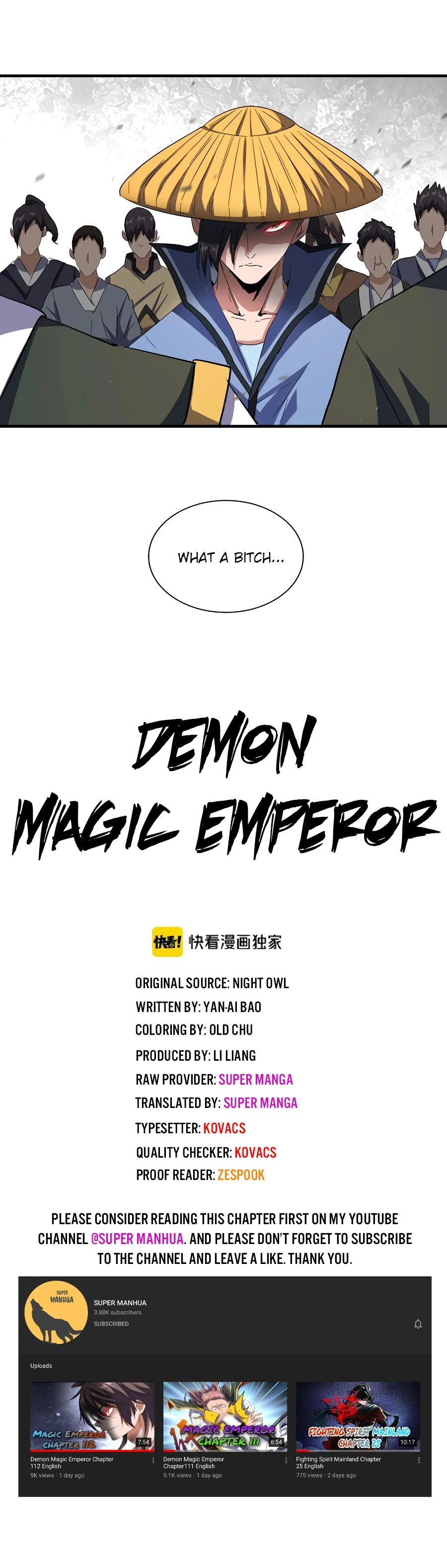 Magic Emperor Chapter 111 — page 1