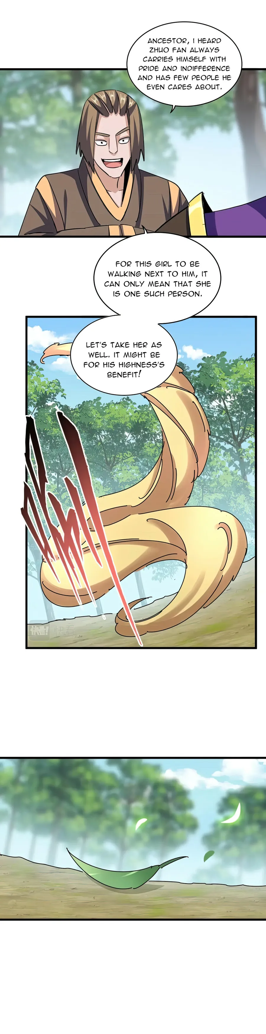 Magic Emperor Chapter 396 — page 13