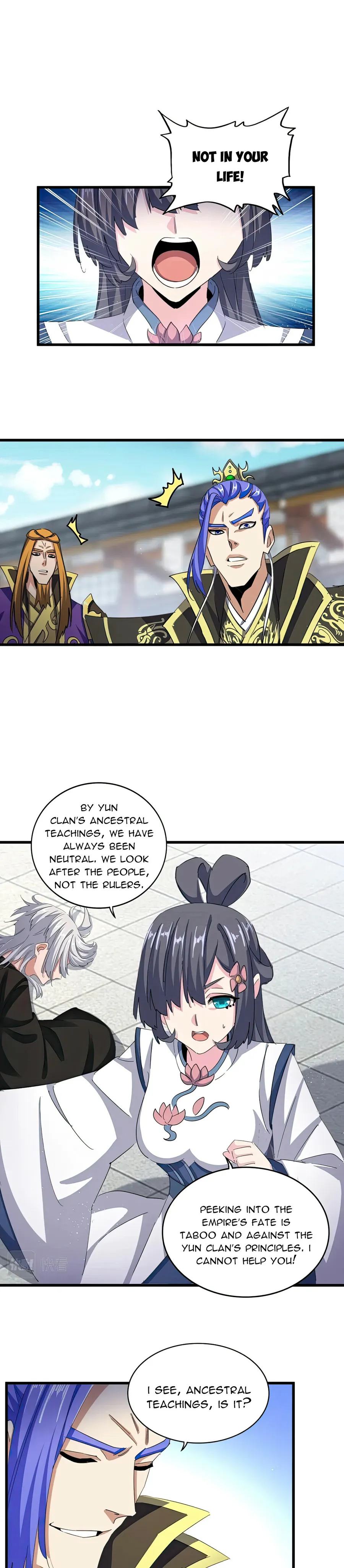 Magic Emperor Chapter 398 — page 1