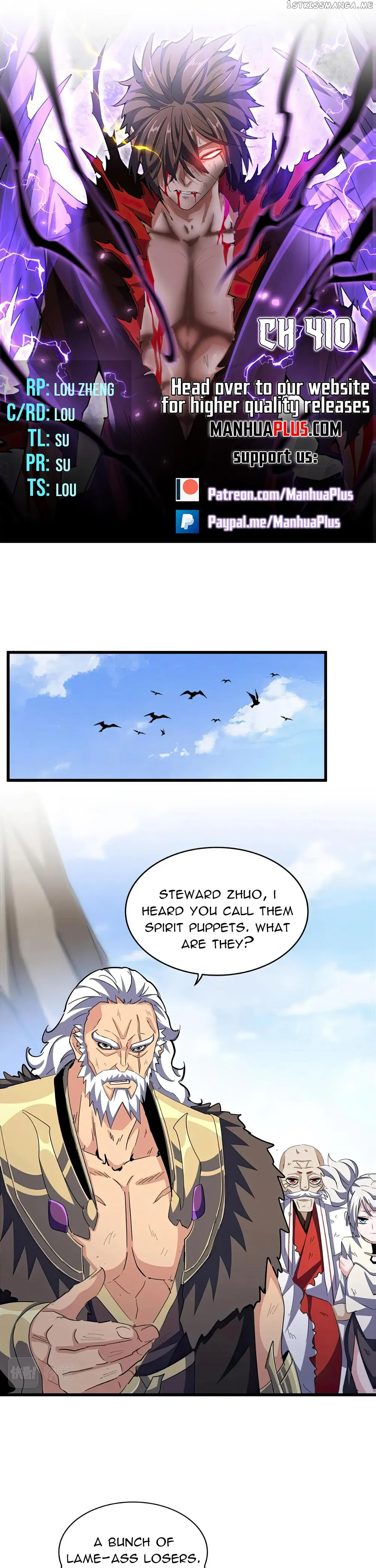 Magic Emperor Chapter 410 — page 1