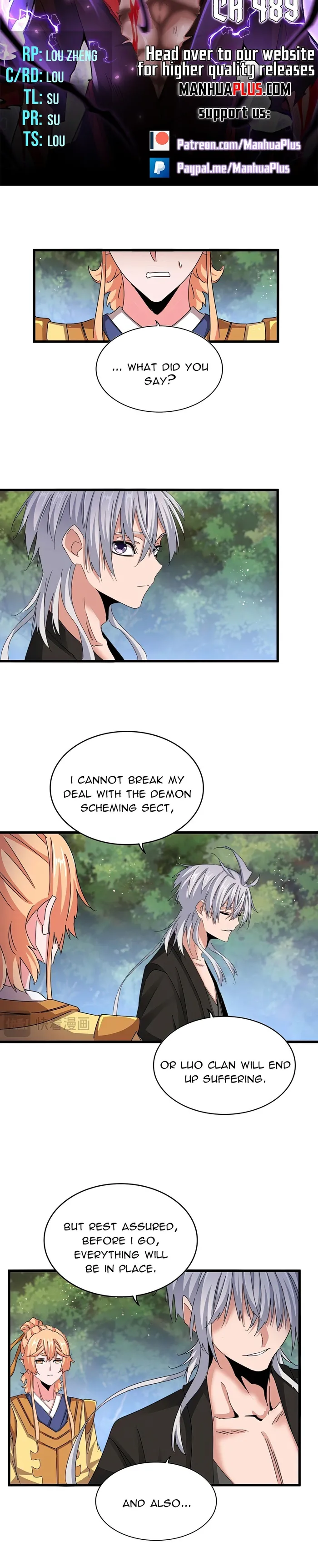Magic Emperor Chapter 489 — page 2