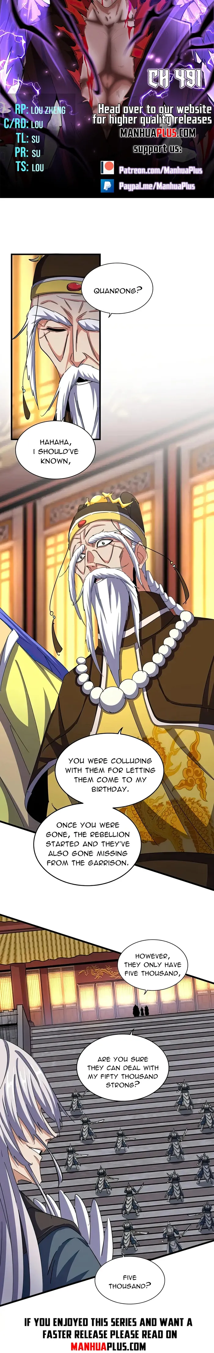Magic Emperor Chapter 491 — page 2