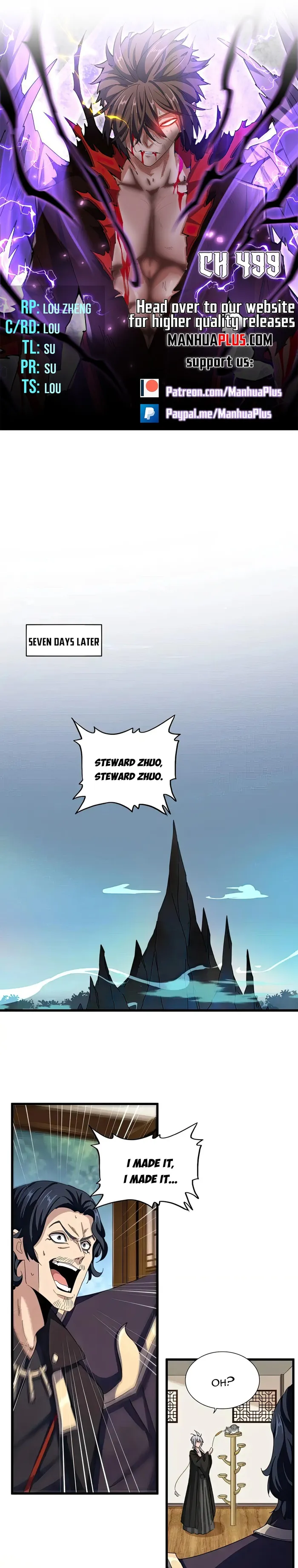 Magic Emperor Chapter 499 — page 3