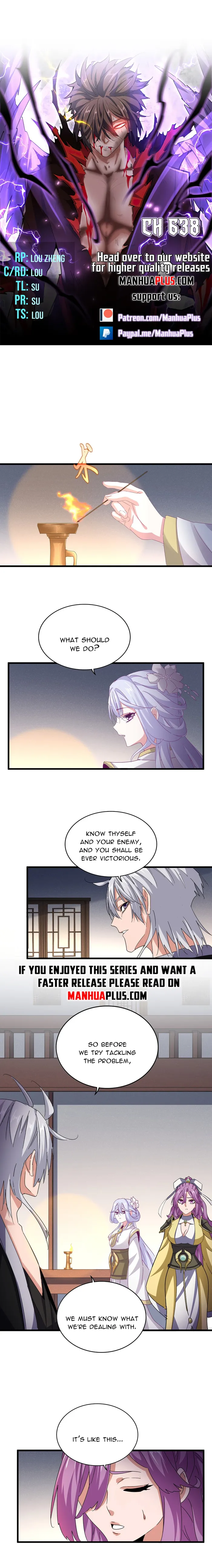 Magic Emperor Chapter 638 — page 1