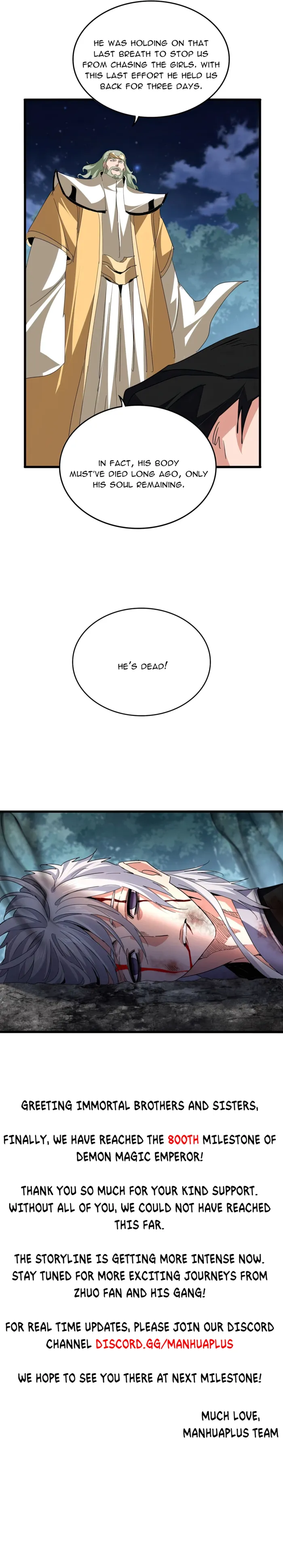 Magic Emperor Chapter 800 — page 9