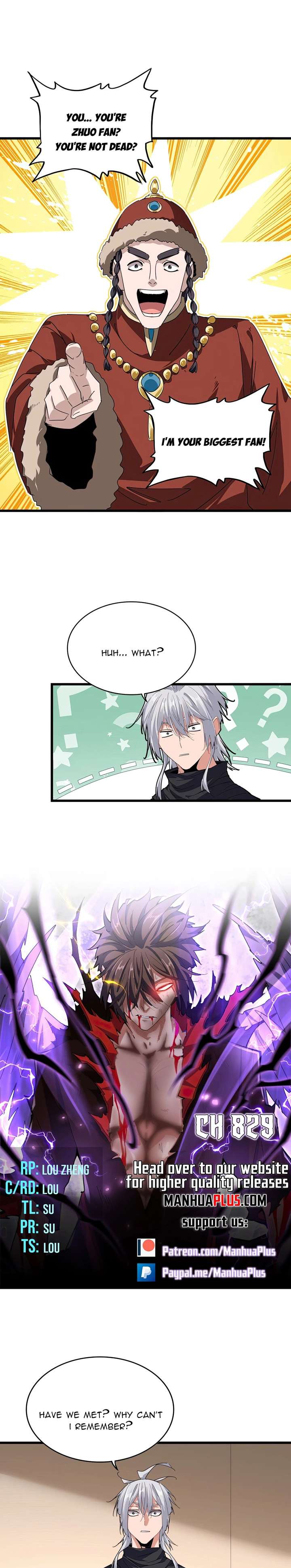 Magic Emperor Chapter 829 — page 1