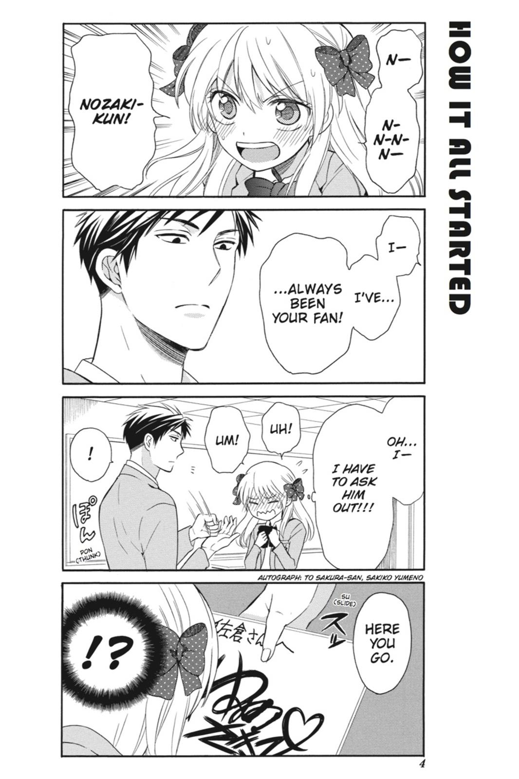 Monthly Girls’ Nozaki-kun Chapter 1 — page 5