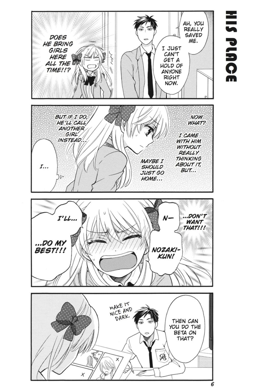Monthly Girls’ Nozaki-kun Chapter 1 — page 7