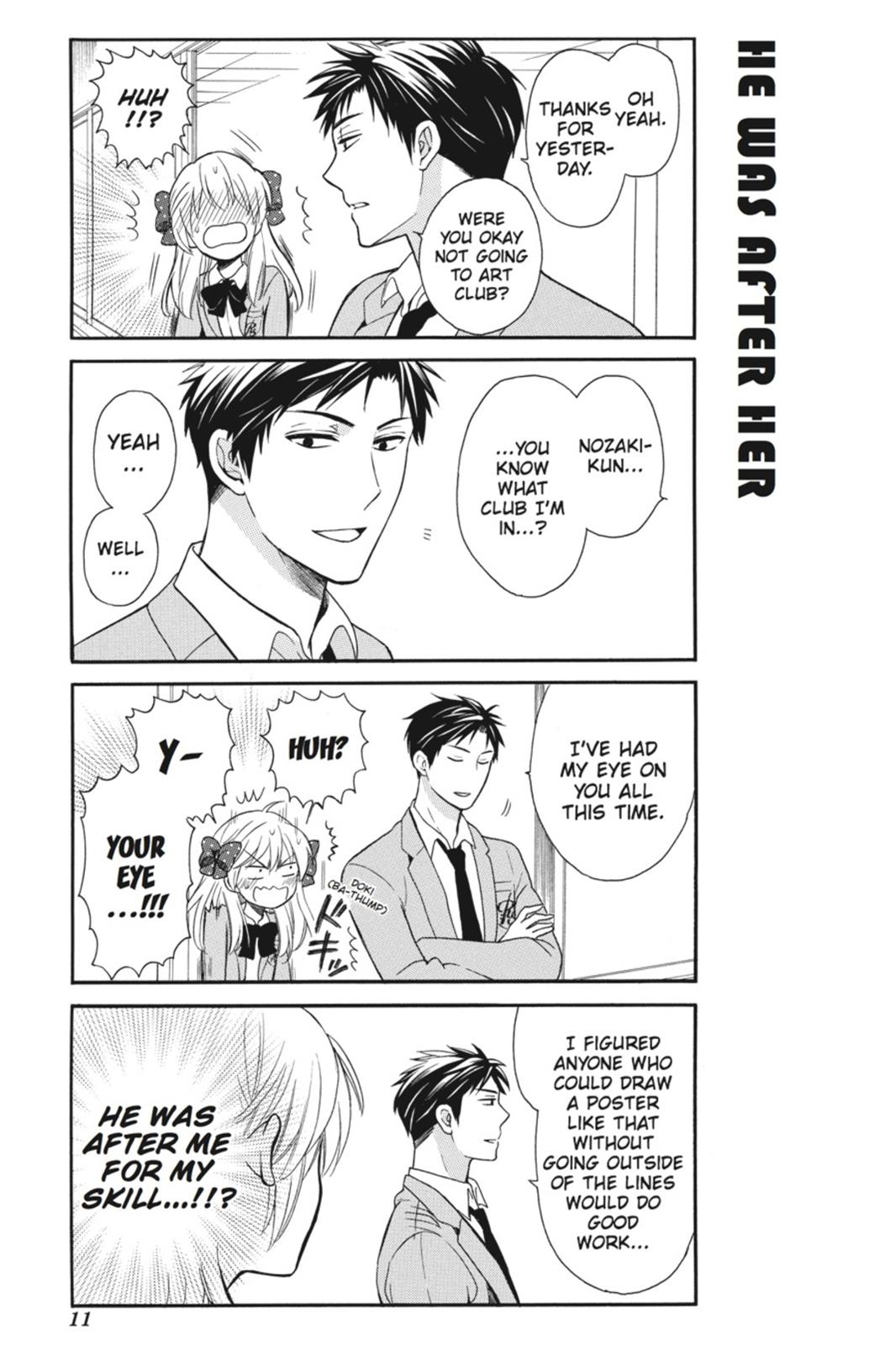 Monthly Girls’ Nozaki-kun Chapter 1 — page 12