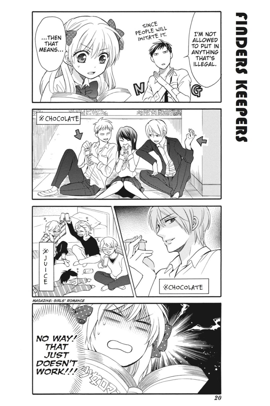 Monthly Girls’ Nozaki-kun Chapter 2 — page 4