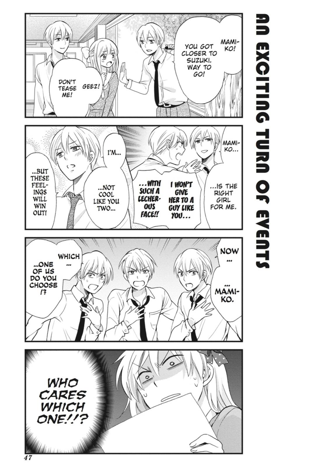 Monthly Girls’ Nozaki-kun Chapter 4 — page 3