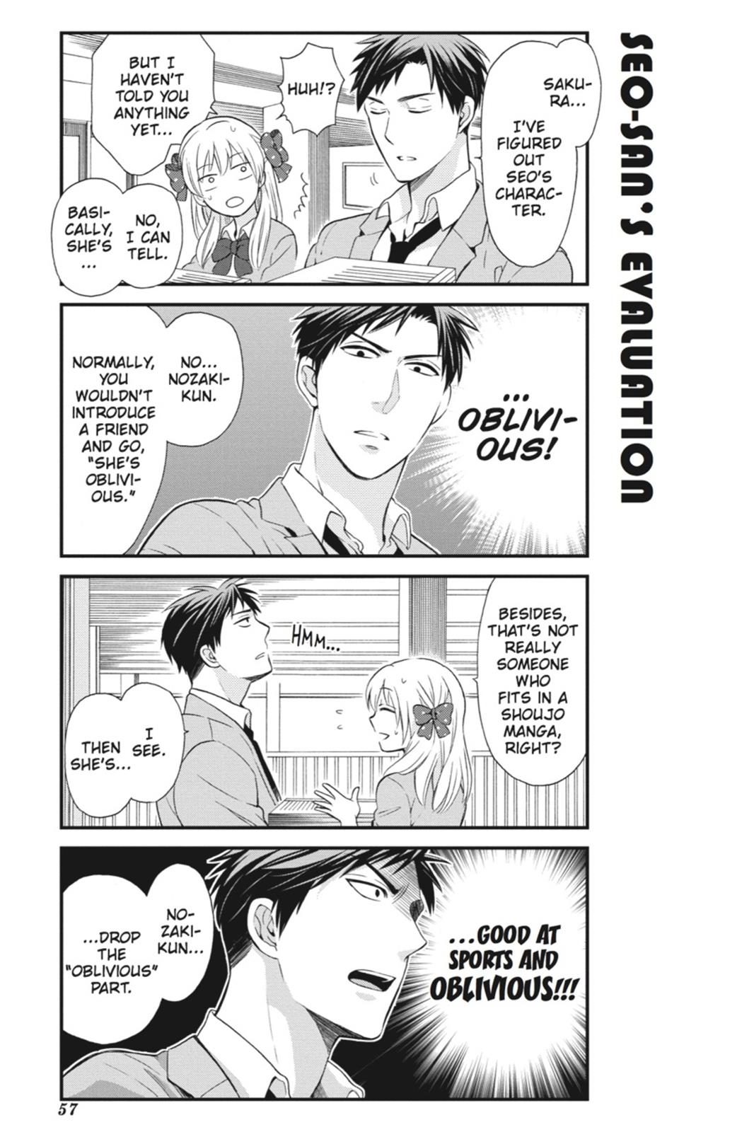 Monthly Girls’ Nozaki-kun Chapter 4 — page 13