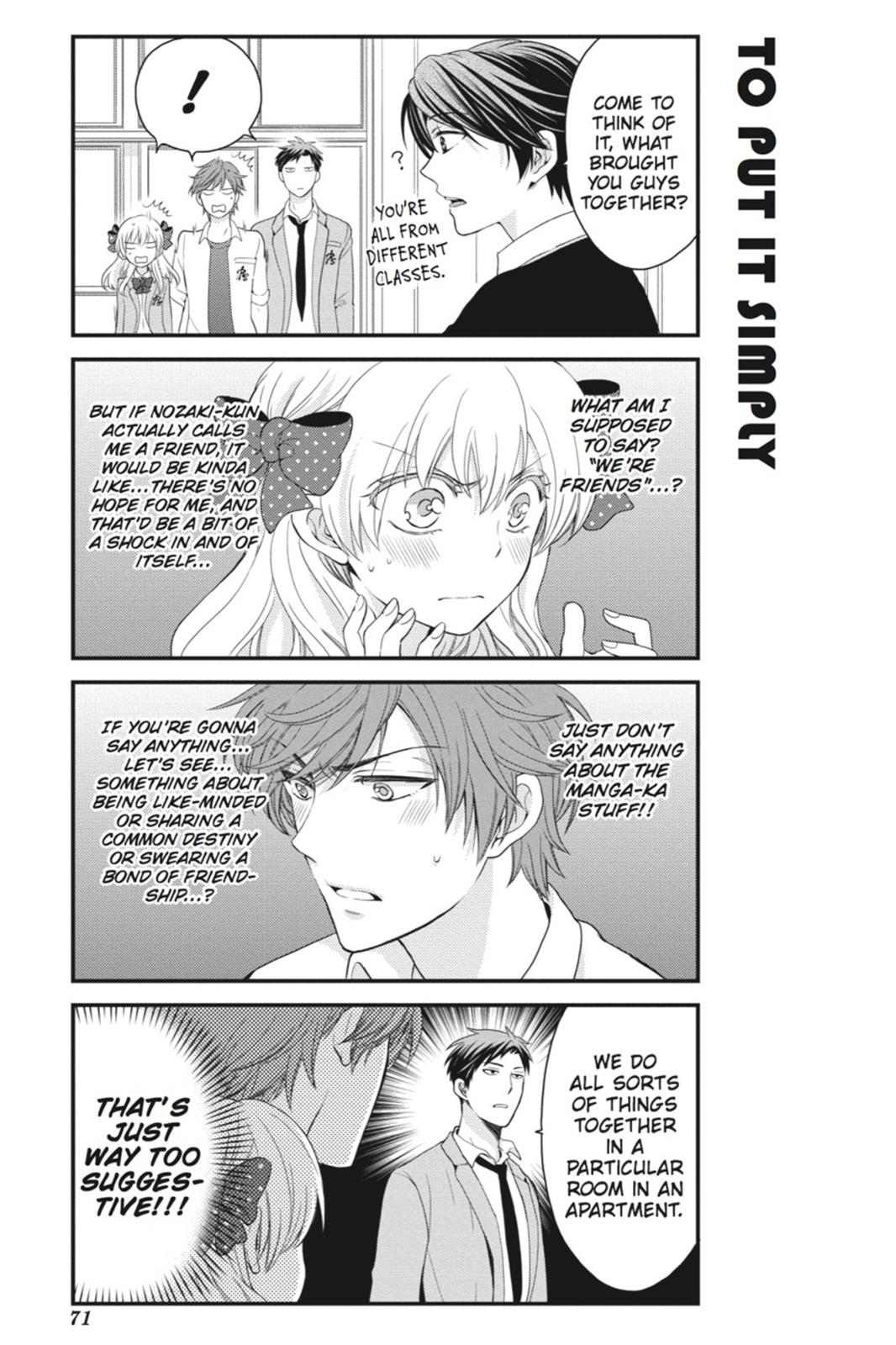 Monthly Girls’ Nozaki-kun Chapter 5 — page 11