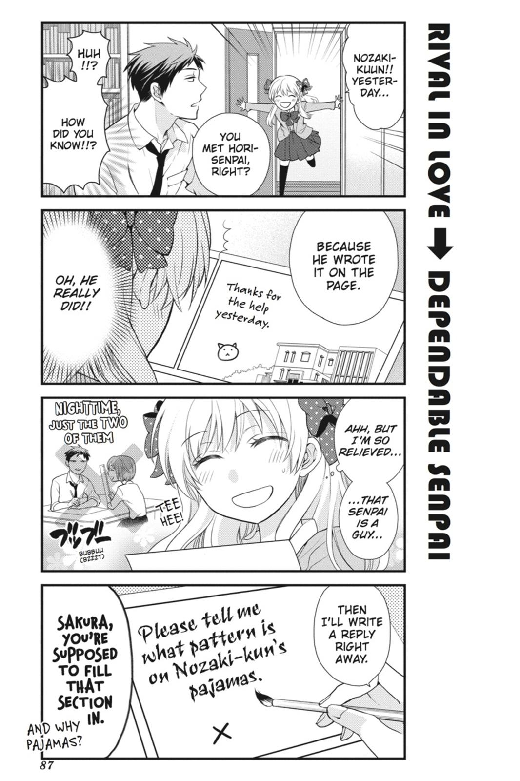 Monthly Girls’ Nozaki-kun Chapter 6 — page 13