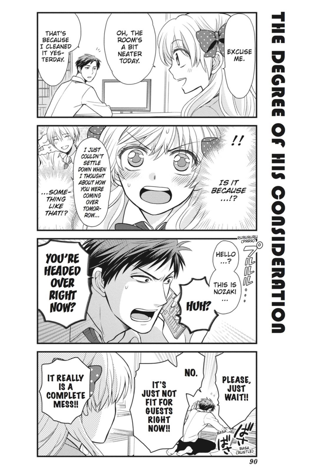 Monthly Girls’ Nozaki-kun Chapter 7 — page 2
