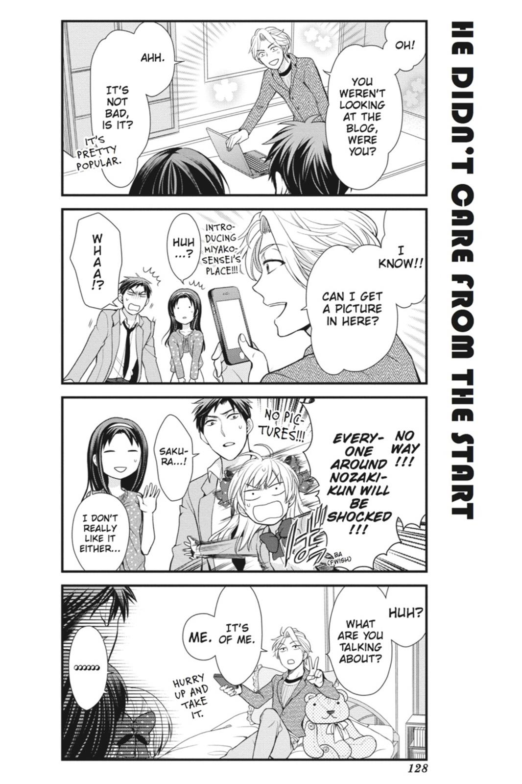 Monthly Girls’ Nozaki-kun Chapter 9 — page 12