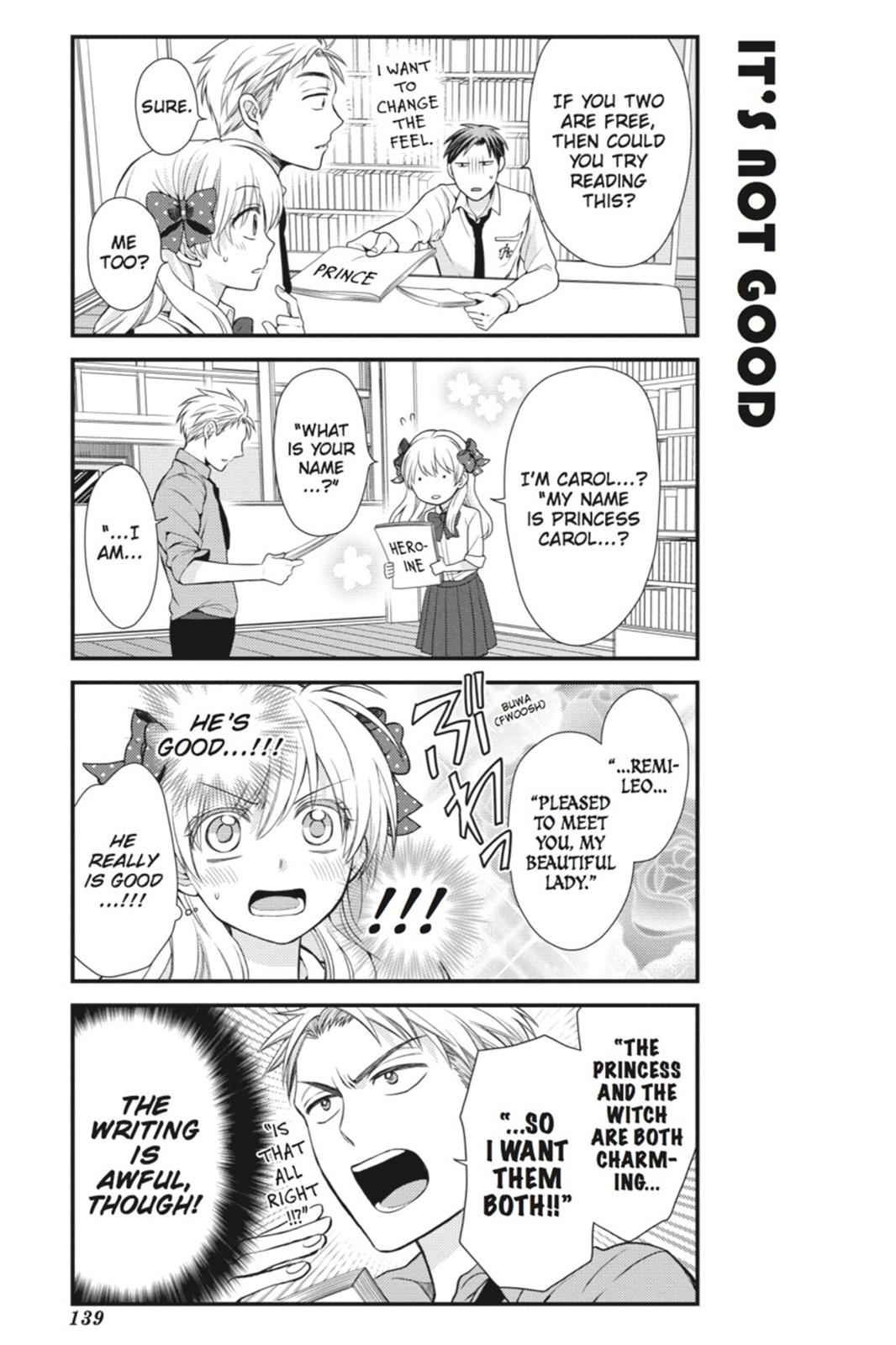 Monthly Girls’ Nozaki-kun Chapter 10 — page 9