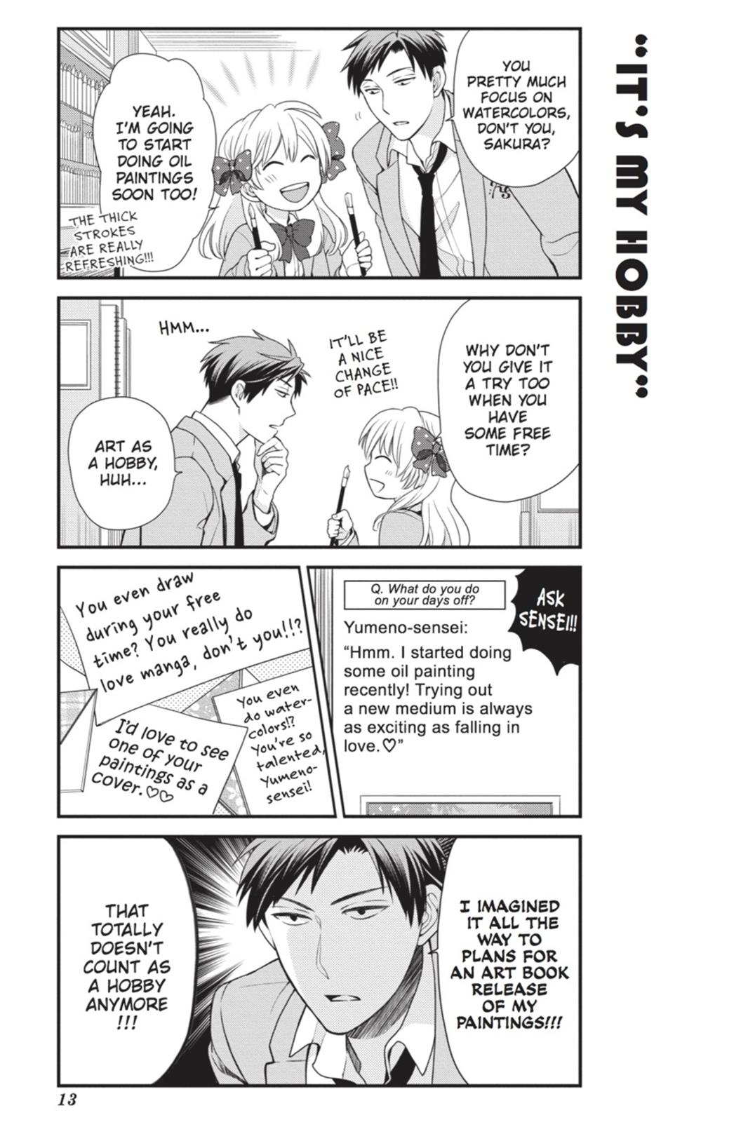 Monthly Girls’ Nozaki-kun Chapter 11 — page 14