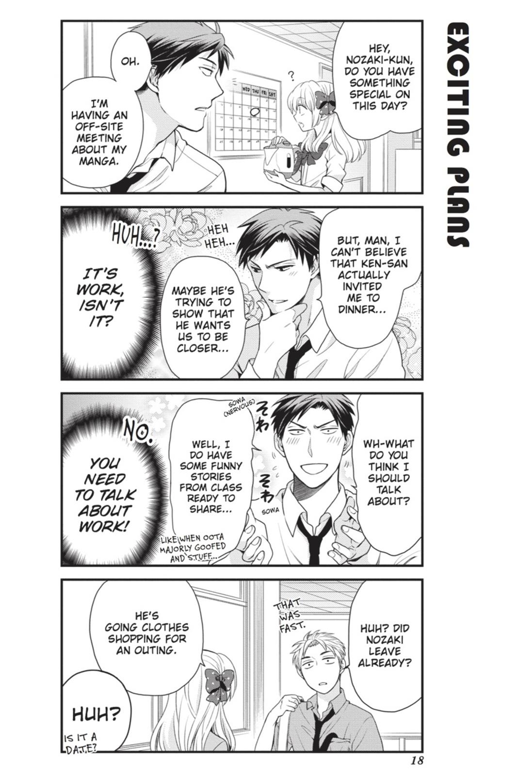 Monthly Girls’ Nozaki-kun Chapter 12 — page 2