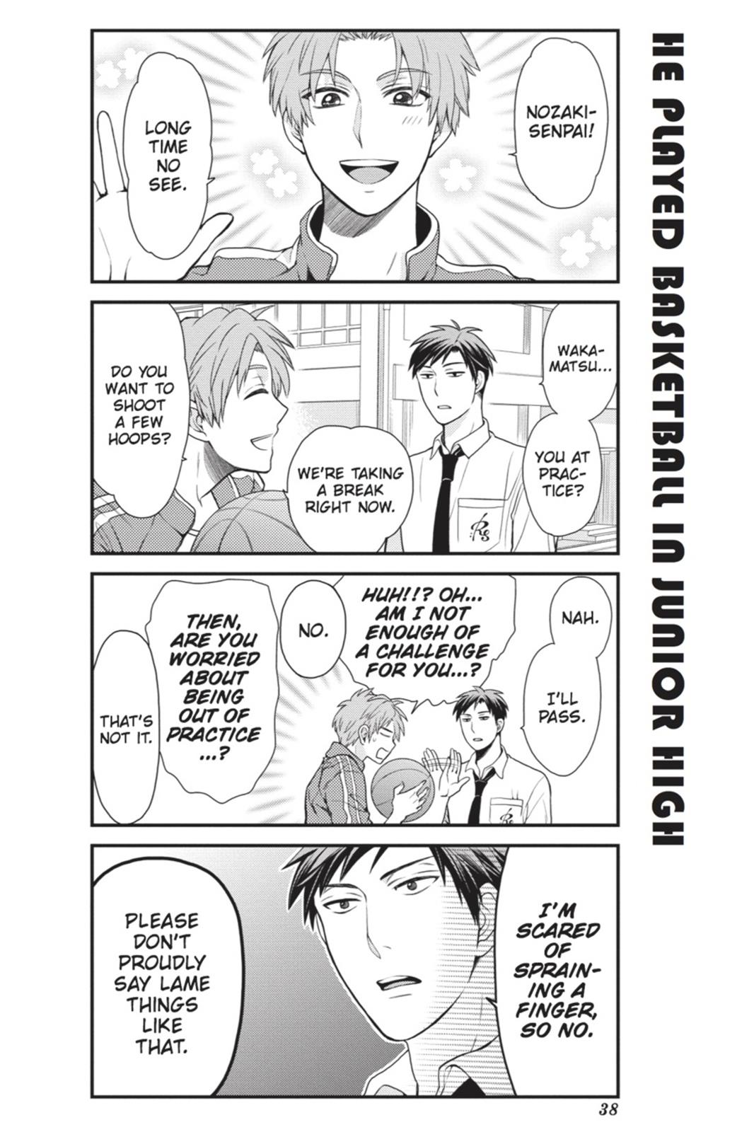 Monthly Girls’ Nozaki-kun Chapter 13 — page 6