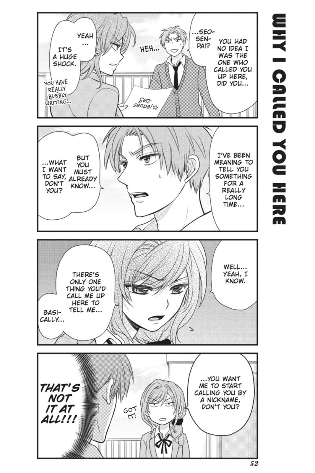Monthly Girls’ Nozaki-kun Chapter 14 — page 6