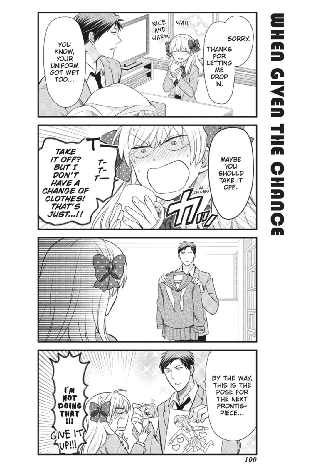 Monthly Girls’ Nozaki-kun Chapter 17 — page 12
