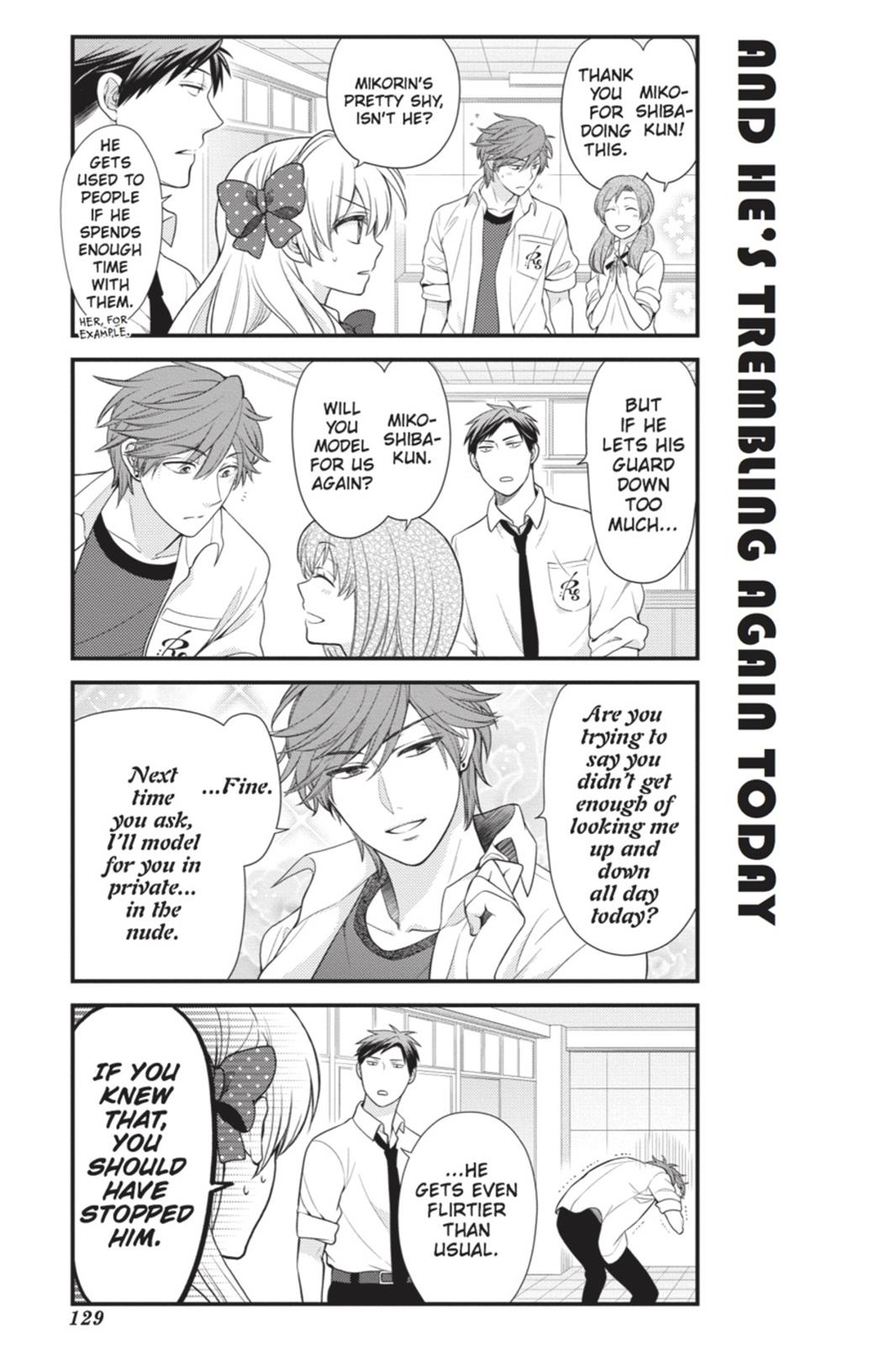 Monthly Girls’ Nozaki-kun Chapter 19 — page 13
