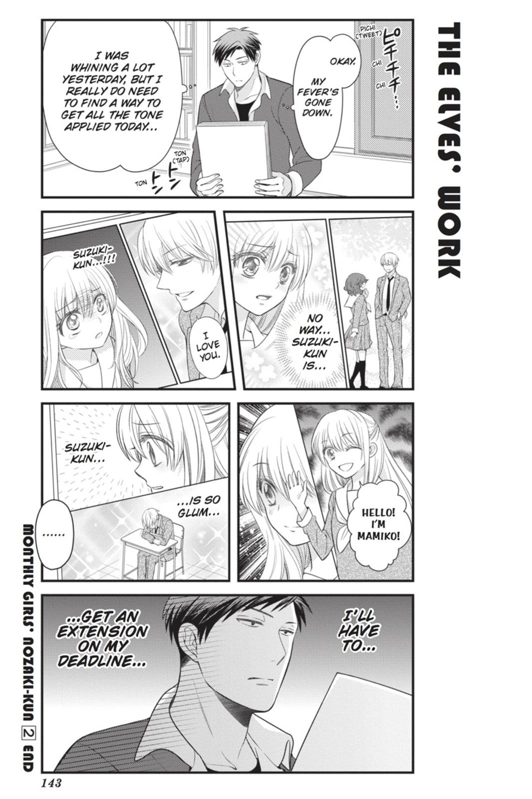 Monthly Girls’ Nozaki-kun Chapter 20 — page 13