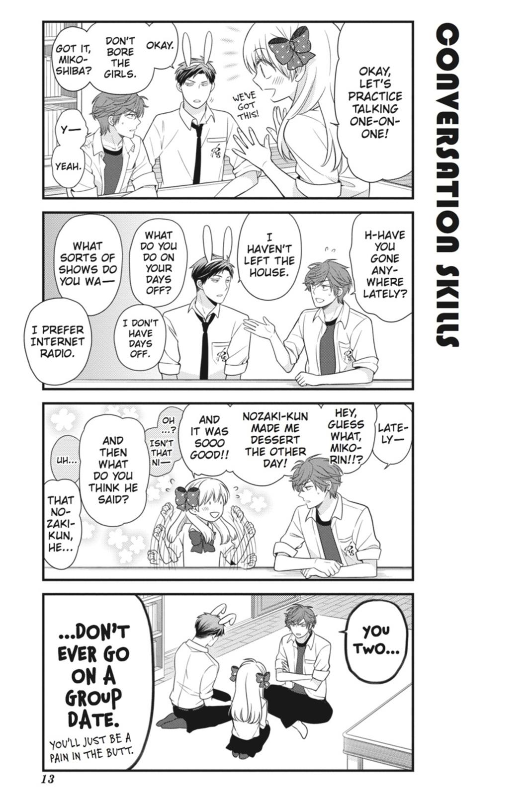 Monthly Girls’ Nozaki-kun Chapter 21 — page 14