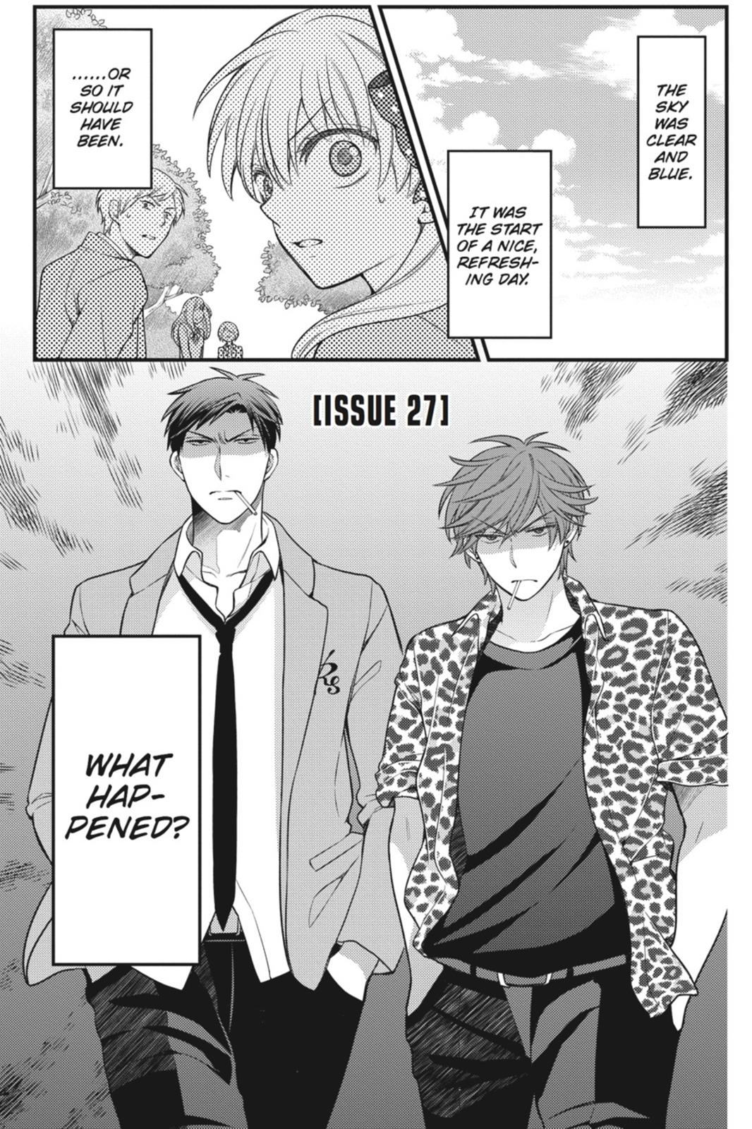 Monthly Girls’ Nozaki-kun Chapter 27 — page 1