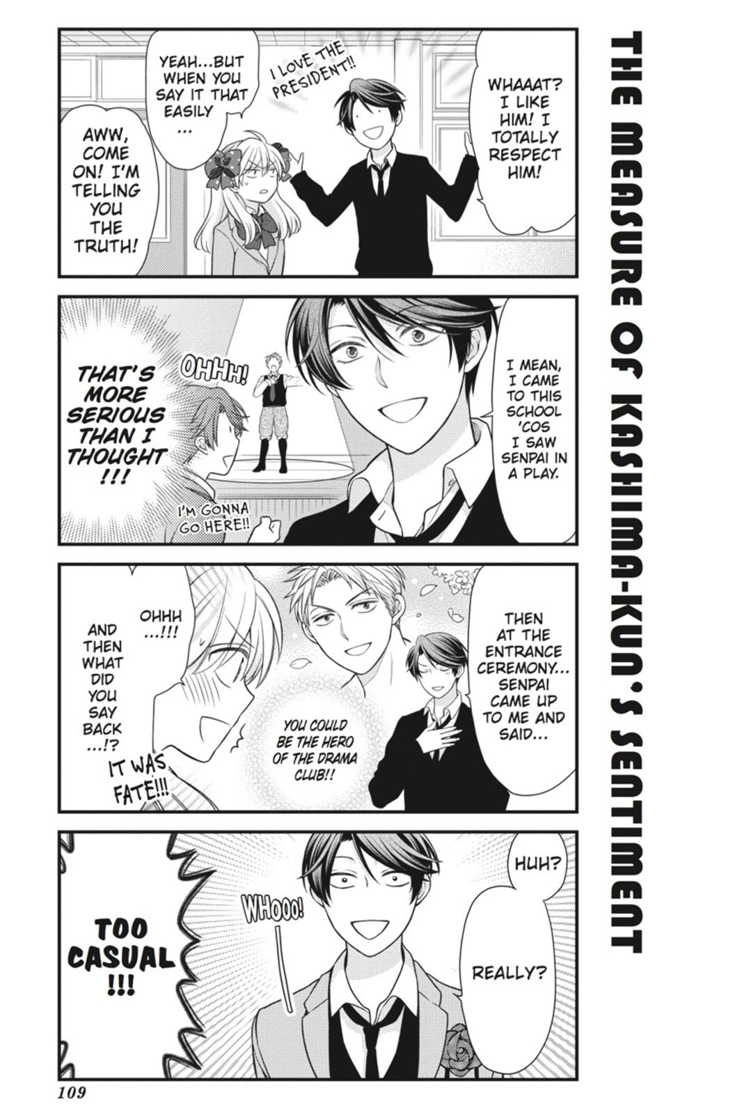 Monthly Girls’ Nozaki-kun Chapter 28 — page 9