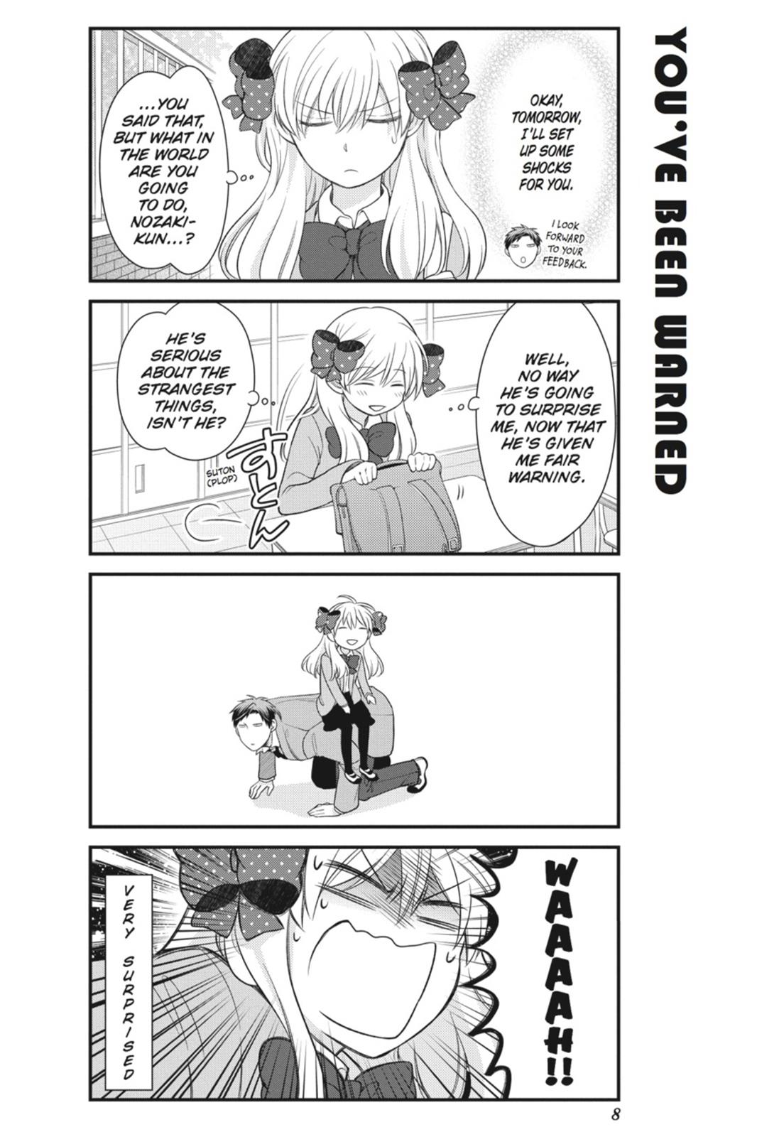 Monthly Girls’ Nozaki-kun Chapter 31 — page 9