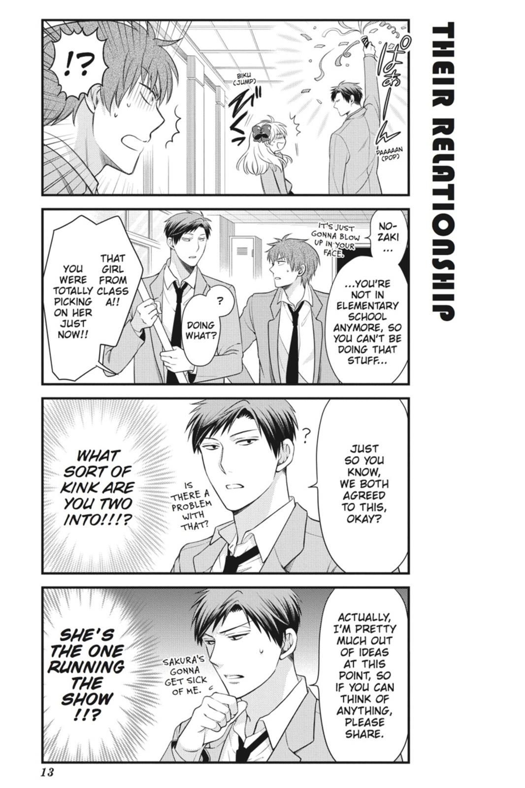 Monthly Girls’ Nozaki-kun Chapter 31 — page 14