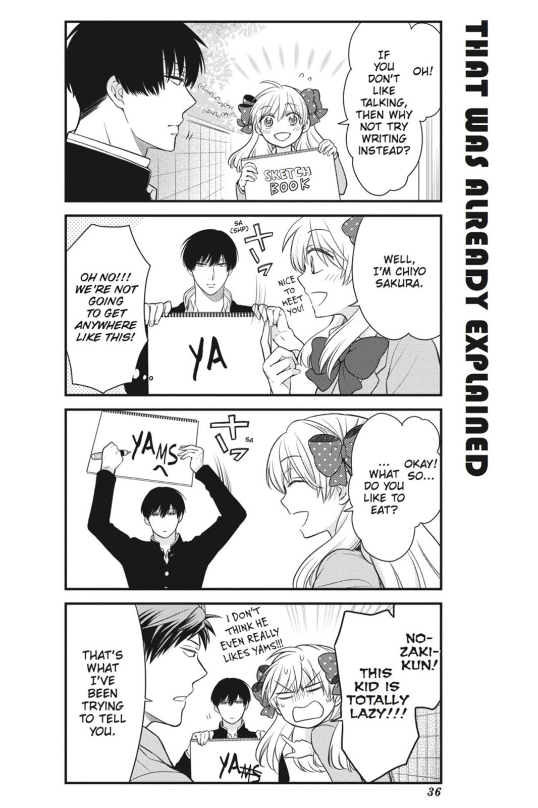 Monthly Girls’ Nozaki-kun Chapter 33 — page 6