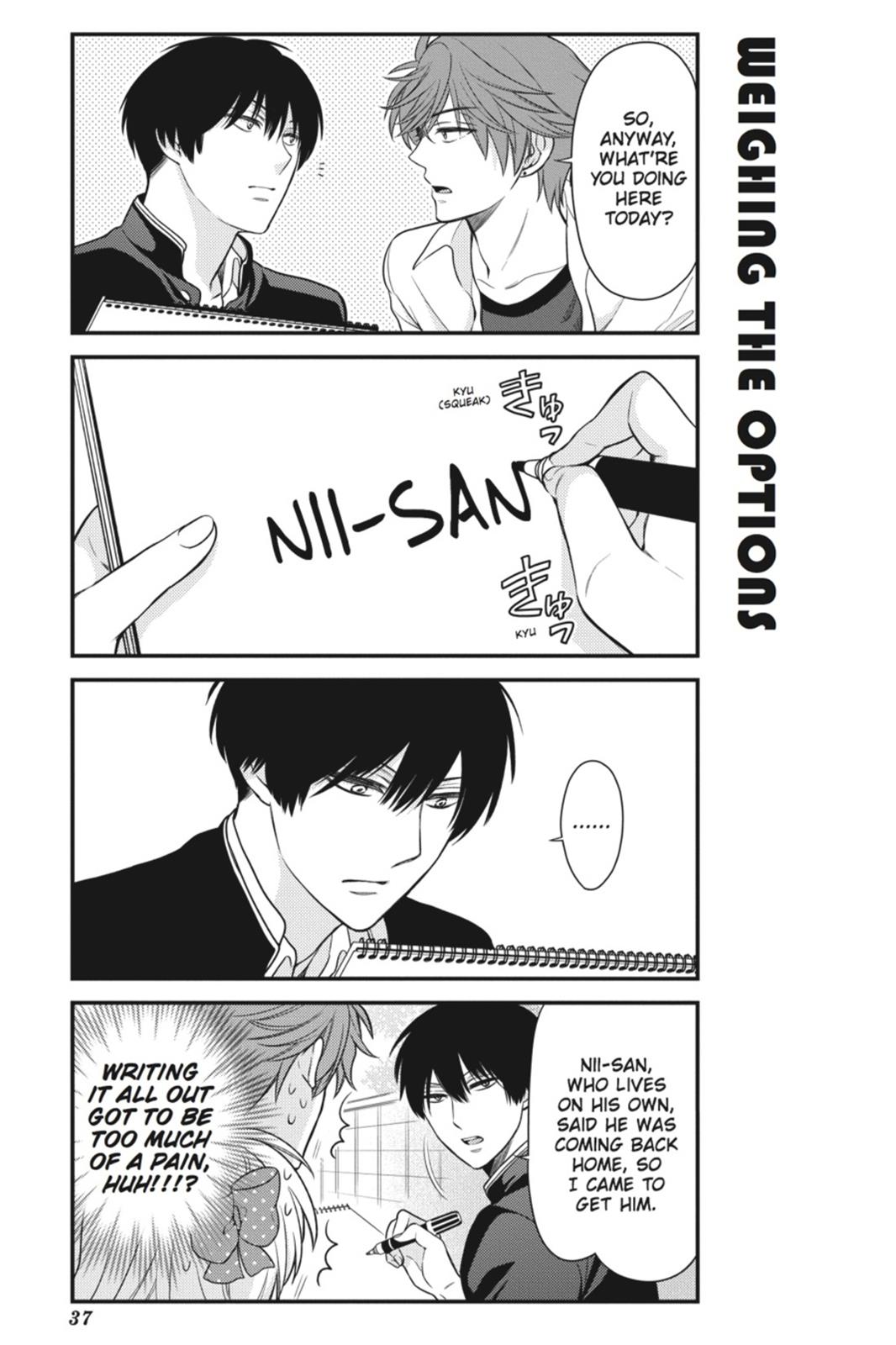 Monthly Girls’ Nozaki-kun Chapter 33 — page 7