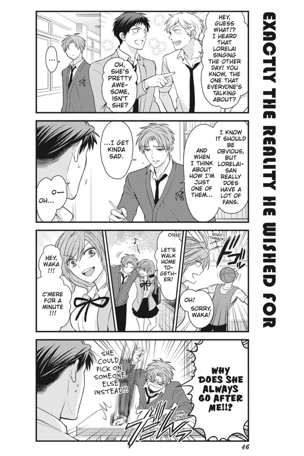 Monthly Girls’ Nozaki-kun Chapter 34 — page 2