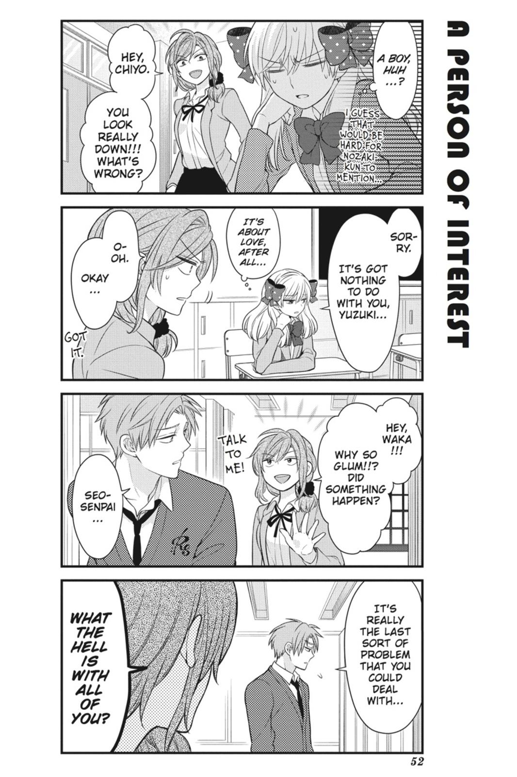 Monthly Girls’ Nozaki-kun Chapter 34 — page 8