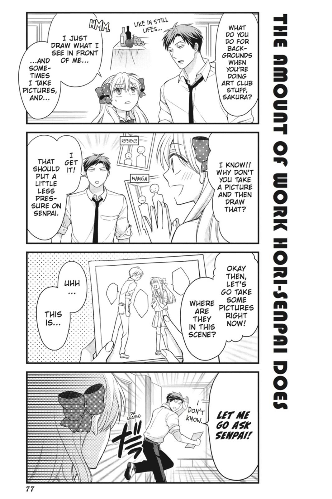 Monthly Girls’ Nozaki-kun Chapter 36 — page 5