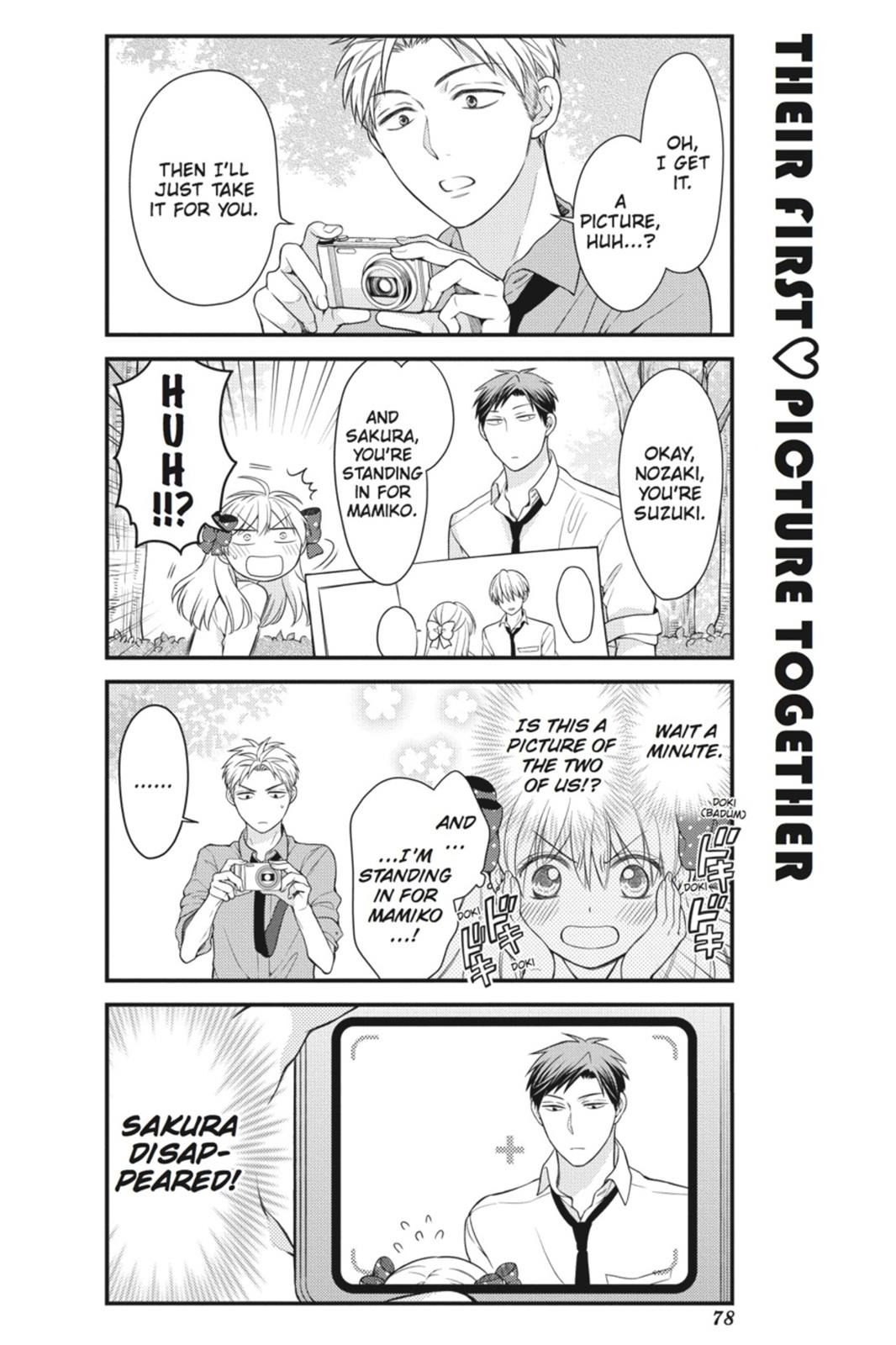 Monthly Girls’ Nozaki-kun Chapter 36 — page 6
